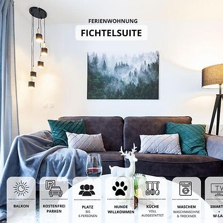 Die Fichtelsuite 1-6 Pers Ferienwohnung Nahe Ochsenkopf Sued 800M In Fleckl ヴァルメンシュタイナハ エクステリア 写真